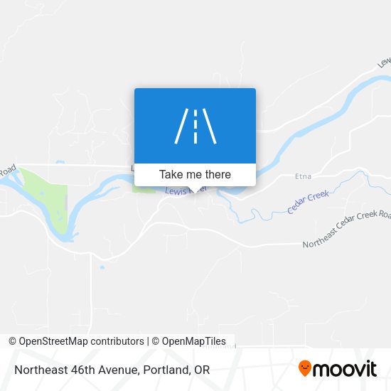 Mapa de Northeast 46th Avenue