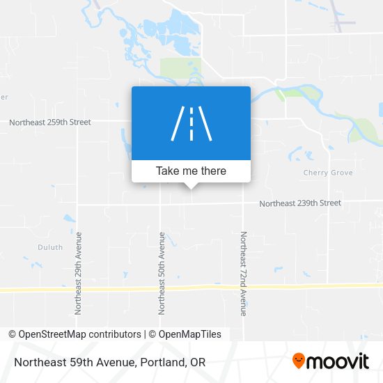 Mapa de Northeast 59th Avenue