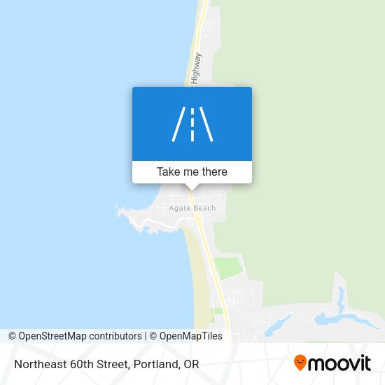 Mapa de Northeast 60th Street