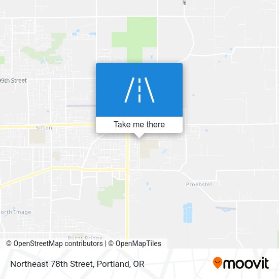 Mapa de Northeast 78th Street
