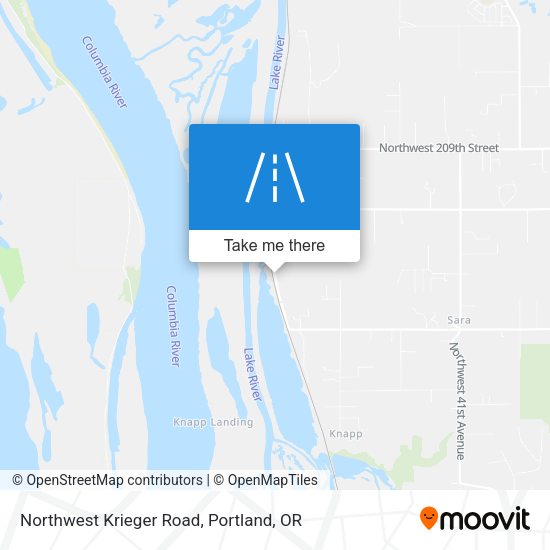 Mapa de Northwest Krieger Road