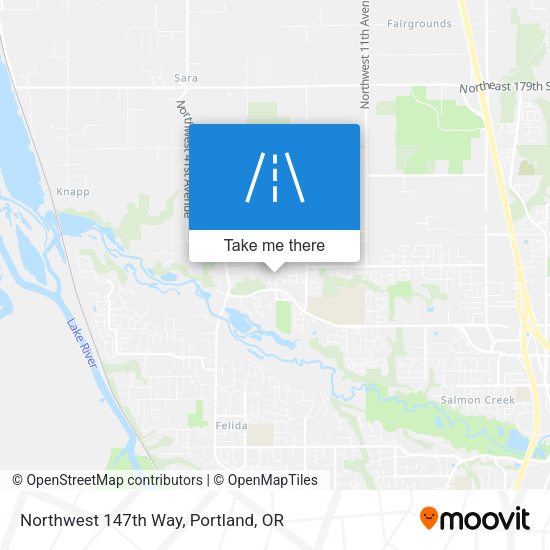 Mapa de Northwest 147th Way