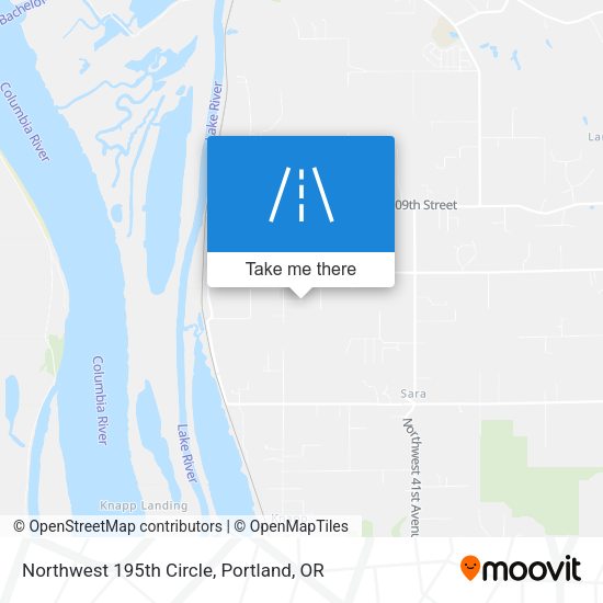 Northwest 195th Circle map