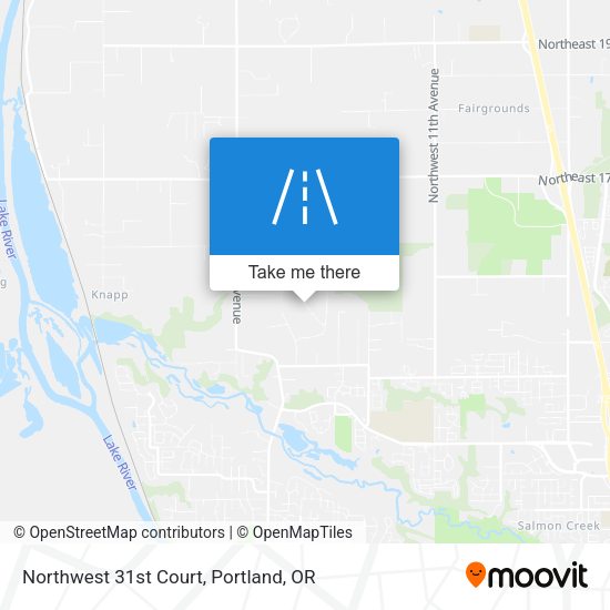 Northwest 31st Court map