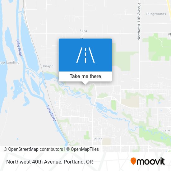 Mapa de Northwest 40th Avenue