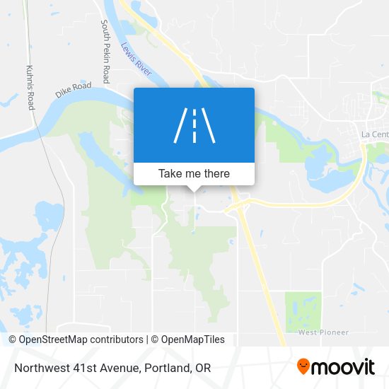 Mapa de Northwest 41st Avenue