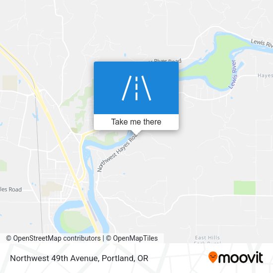 Mapa de Northwest 49th Avenue