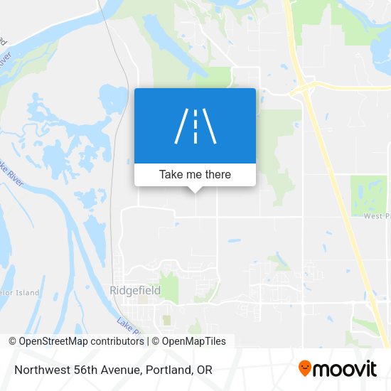 Mapa de Northwest 56th Avenue