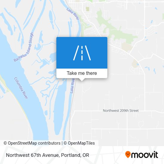 Mapa de Northwest 67th Avenue