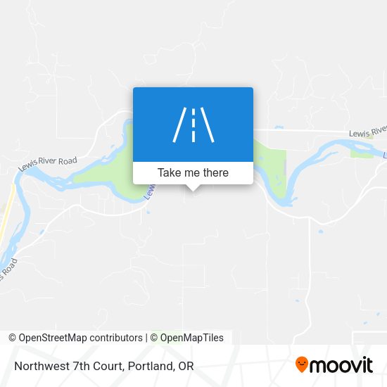 Northwest 7th Court map