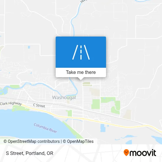 S Street map