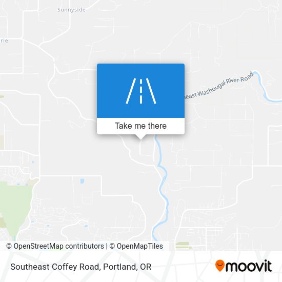 Southeast Coffey Road map