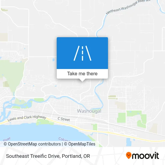 Southeast Treeific Drive map