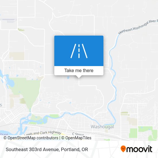 Southeast 303rd Avenue map