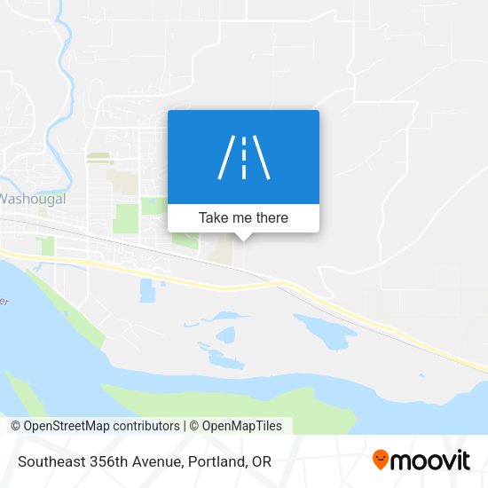 Mapa de Southeast 356th Avenue