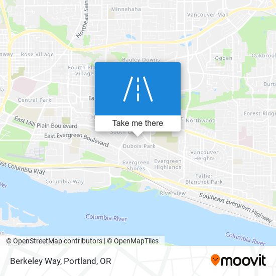 Berkeley Way map