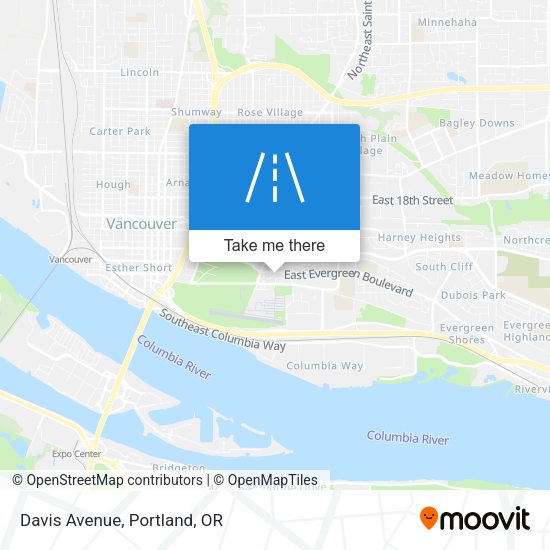 Mapa de Davis Avenue
