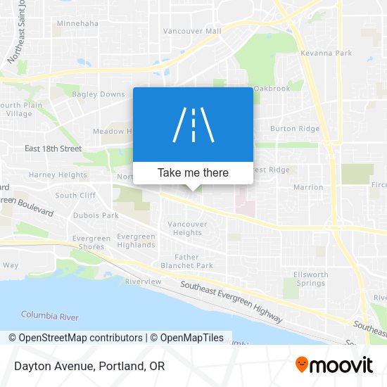 Dayton Avenue map