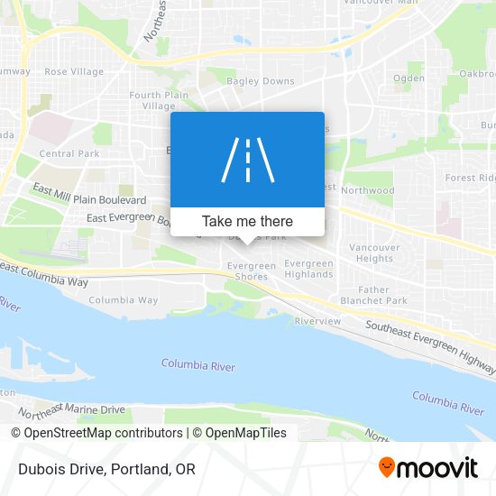 Mapa de Dubois Drive