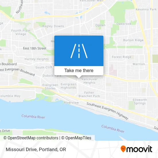 Missouri Drive map