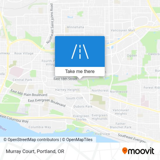 Mapa de Murray Court