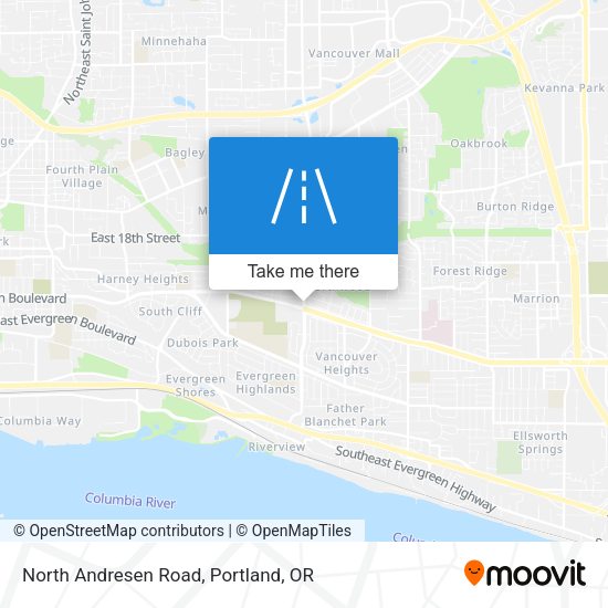 Mapa de North Andresen Road