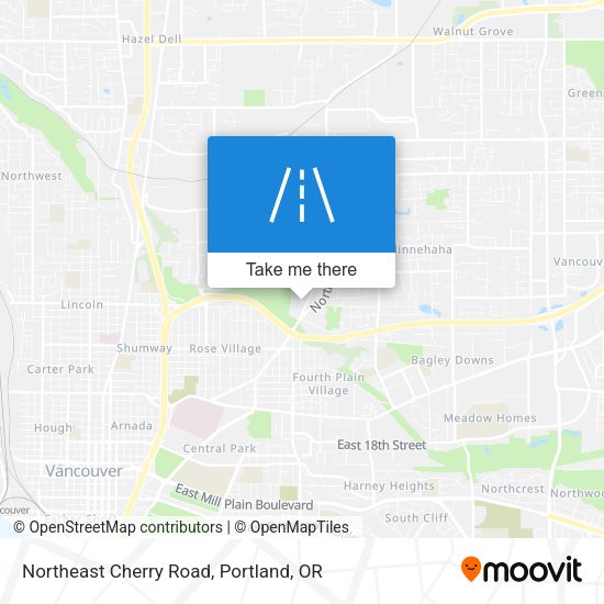 Mapa de Northeast Cherry Road