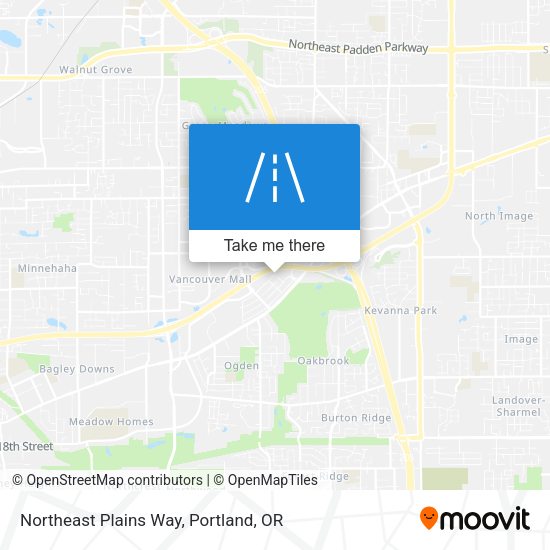 Mapa de Northeast Plains Way