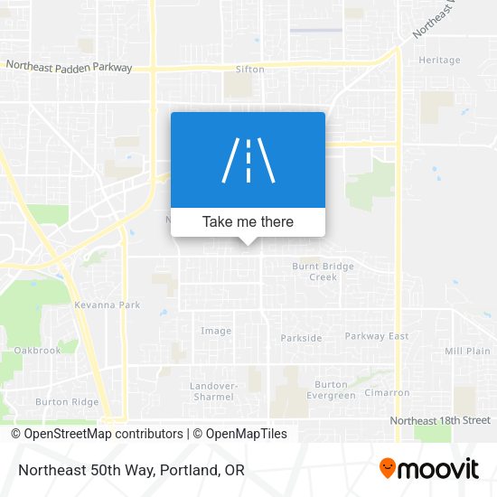 Mapa de Northeast 50th Way