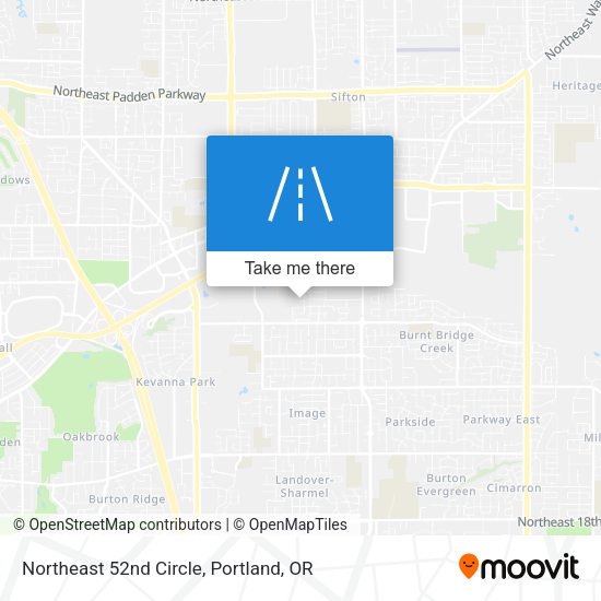 Mapa de Northeast 52nd Circle