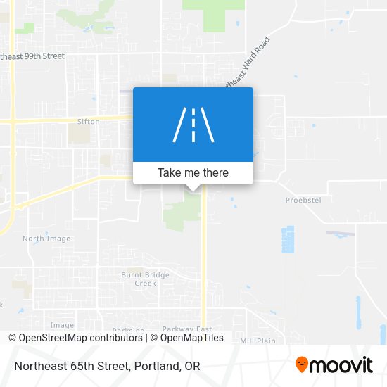 Mapa de Northeast 65th Street