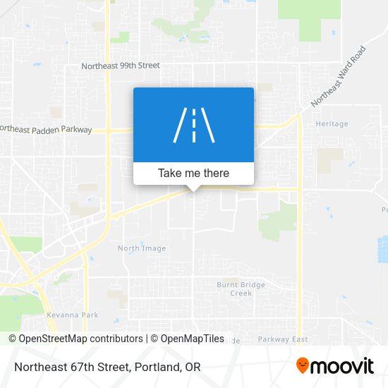 Mapa de Northeast 67th Street
