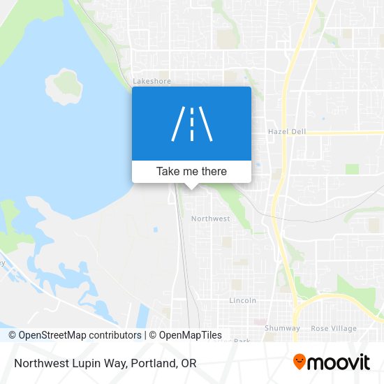 Mapa de Northwest Lupin Way