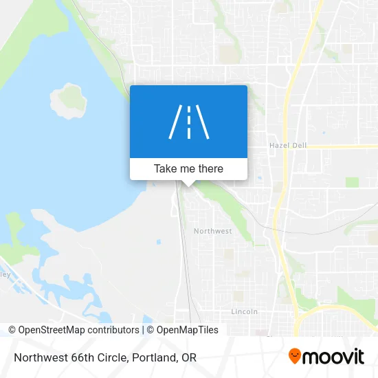 Northwest 66th Circle map