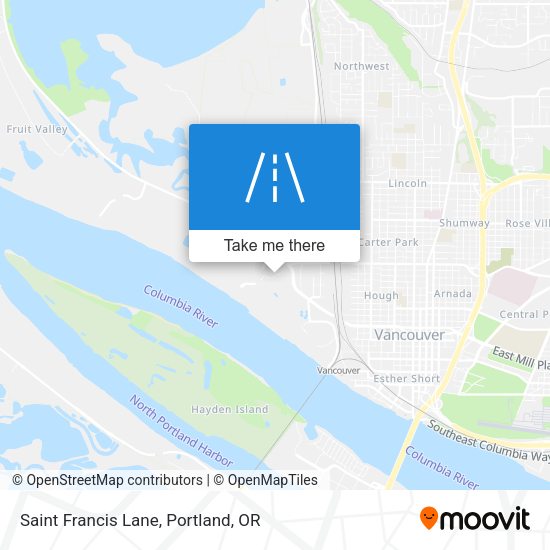 Mapa de Saint Francis Lane