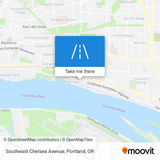 Mapa de Southeast Chelsea Avenue