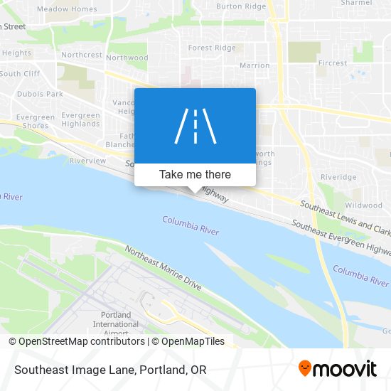 Mapa de Southeast Image Lane