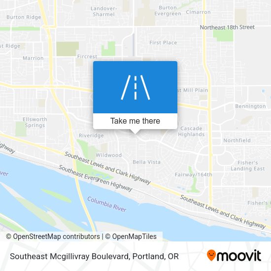 Southeast Mcgillivray Boulevard map