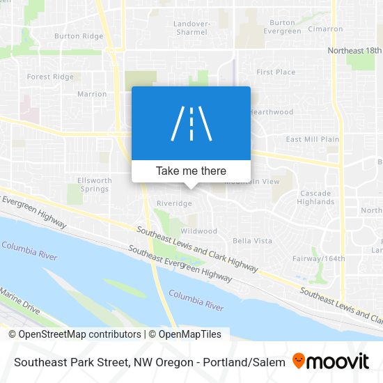 Mapa de Southeast Park Street