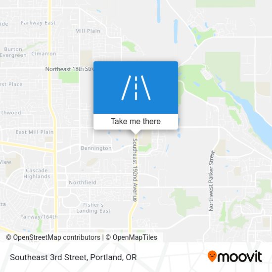 Mapa de Southeast 3rd Street