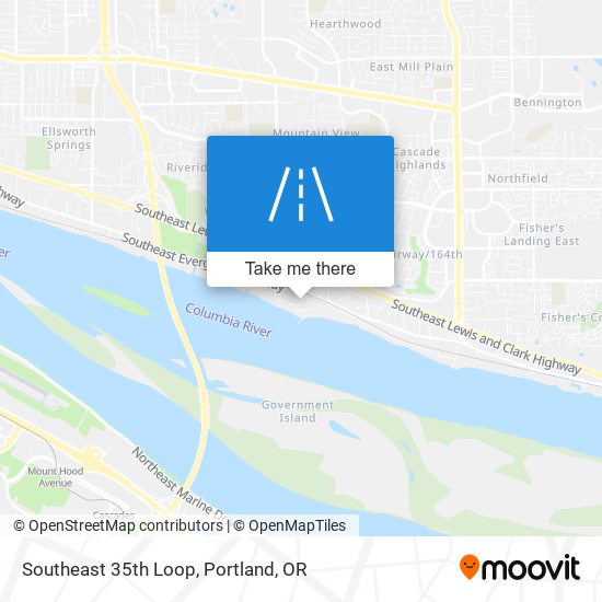 Southeast 35th Loop map
