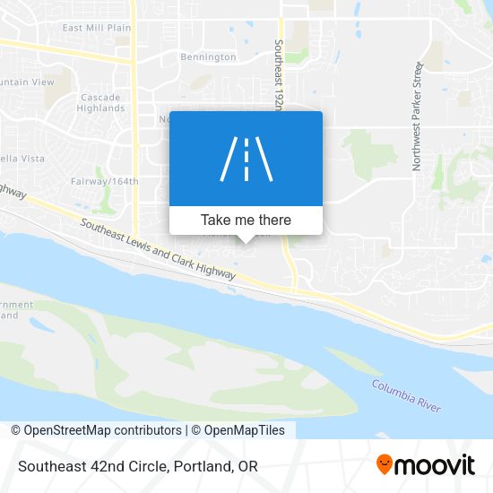 Mapa de Southeast 42nd Circle