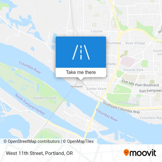 Mapa de West 11th Street