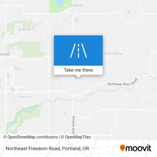 Northeast Freedom Road map