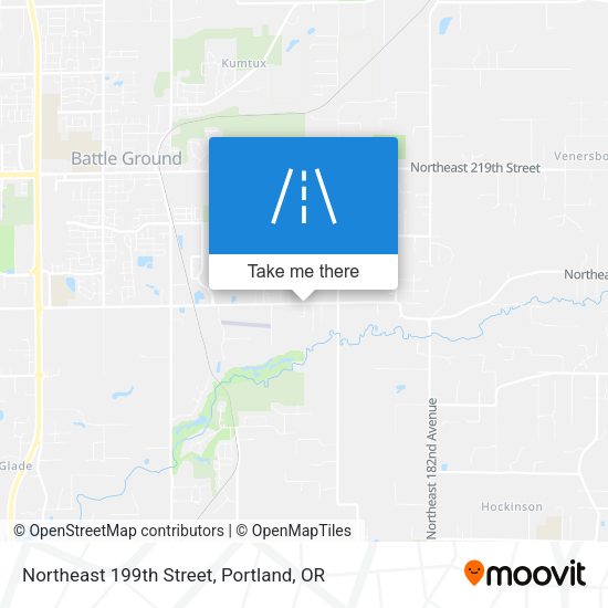 Mapa de Northeast 199th Street
