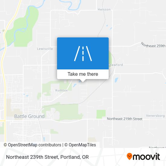 Mapa de Northeast 239th Street