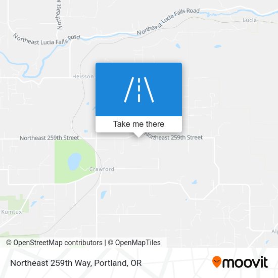 Mapa de Northeast 259th Way
