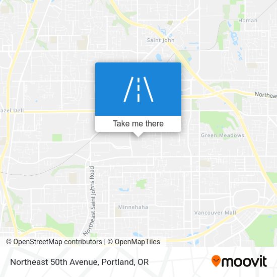 Mapa de Northeast 50th Avenue