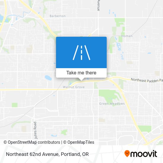 Mapa de Northeast 62nd Avenue