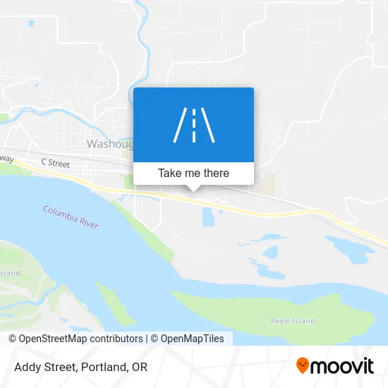 Addy Street map